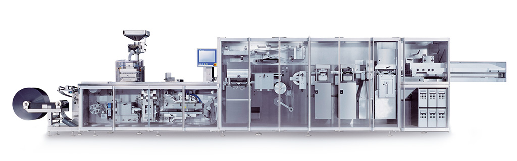 Blister Machine Vista lateral de Máquina Blister